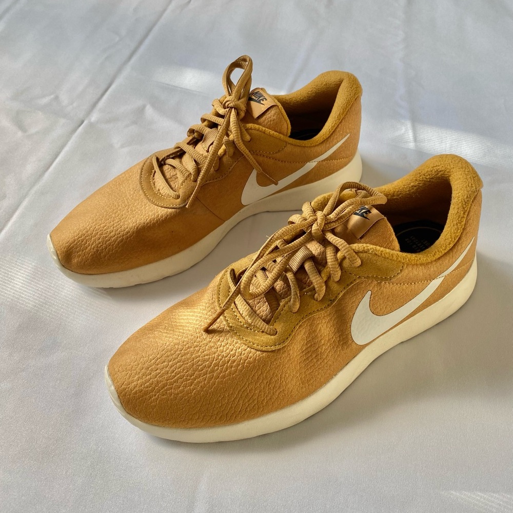 Nike Gold Shoes